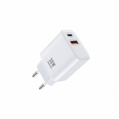 Сетевое зарядное устройство Remax Remine 30W PD+QC Белый (RP-U82) (3492)