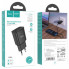 Мережевий зарядний пристрій HOCO C88A Star round dual port charger 12W Black (6931474749482) (492)
