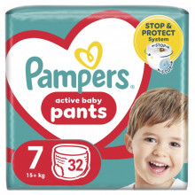 Подгузники Pampers Pants Размер 7 (17+ кг) 32 шт (8006540374559) (7492)