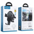Автотримач для телефона з БЗП HOCO CA105 Guide three-axis linkage wireless charging car holder Black (6931474762443) (14692)