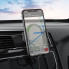 Автотримач для телефона з БЗП HOCO CA105 Guide three-axis linkage wireless charging car holder Black (6931474762443) (14692)