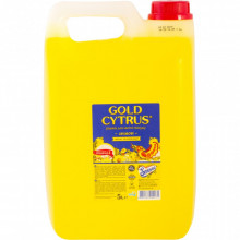 Средство для ручного мытья посуды Gold Cytrus Лимон 5 л (4820167000271) (8692)