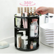 Подставка-органайзер для косметики поворотная 360° ROTATION COSMETIC ORGANIZER Черный (20792)