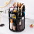 Подставка-органайзер для косметики поворотная 360° ROTATION COSMETIC ORGANIZER Черный (20792)