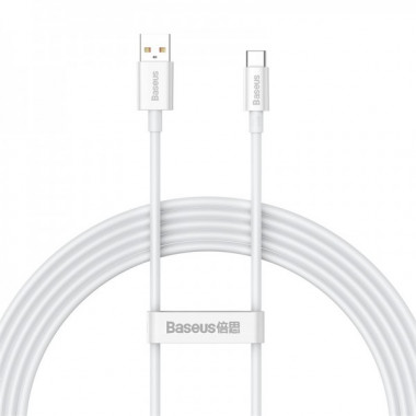 Кабель Baseus Superior Series Fast Charging Data Cable USB to Type-C 100W 2m Moon White (P10320102214-03) (19103)