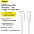 Кабель Baseus Superior Series Fast Charging Data Cable USB to Type-C 100W 2m Moon White (P10320102214-03) (19103)
