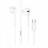 Навушники HOCO M101 Crystal joy Type-C wire-controlled digital earphones with microphone White (6931474782366) (15203)