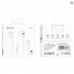 Навушники HOCO M101 Crystal joy Type-C wire-controlled digital earphones with microphone White (6931474782366) (15203)