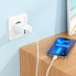 Мережевий зарядний пристрій з кабелем HOCO C105A Stage dual port PD20W+QC3.0 charger set (C to iP)(EU) White (6931474782939) (20203)