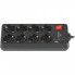 Сетевой фильтр питания REAL-EL RS-PROTECT 805 1.8m, black (EL122300042) (16403)