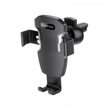 Автотримач для телефона BOROFONE BH55 Fenix air outlet gravity holder (6974443380552) (17403)