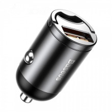 Автомобільний зарядний пристрій Baseus Tiny Star Mini Quick Charge Car Charger USB Port 30W Gray (VCHX-A0G) (8603)