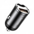 Автомобільний зарядний пристрій Baseus Tiny Star Mini Quick Charge Car Charger USB Port 30W Gray (VCHX-A0G) (8603)