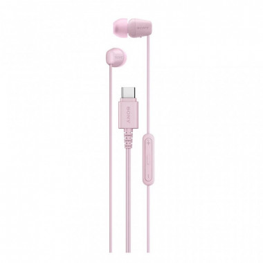 Наушники Sony IER-EX15C Pink (IEREX15CP.E) (22703)