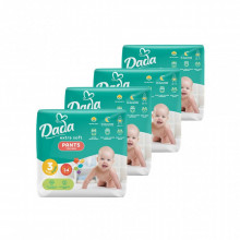 Подгузники Dada Extra Soft 3 Midi (6-11 кг) 136 шт. (4 упаковки по 34 шт) (4820174989613) (18803)