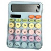 Офисный разноцветный калькулятор Karuida KK 2280 Голубой (20803)