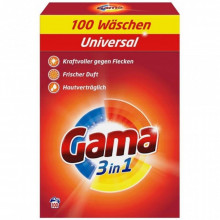 Стиральный порошок Gama 3 in 1 Universal 6 кг (8435495837756) (21803)