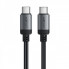 Кабель ACEFAST C20-03 USB-C to USB-C aluminum alloy charging data cable Black (6974316283775) (14903)