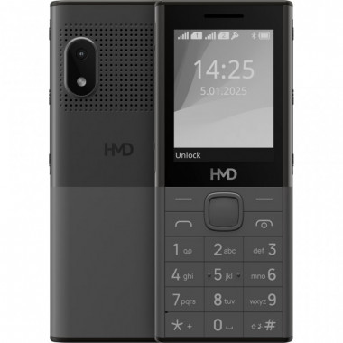 Мобильный телефон HMD 150 MUSIC DS Dark Grey (16903)