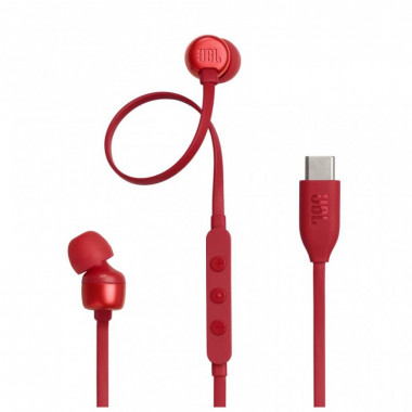 Наушники JBL Tune 310C USB-C Red (JBLT310CRED) (17013)