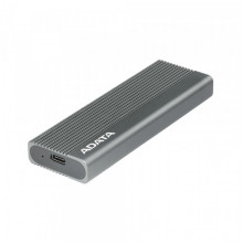 Зовнішня кишеня для накопичувача A-DATA EC680 для SSD M.2 PCIe USB3.2 Gen2 Type-C Gray (EC680-CCGY) (19013)