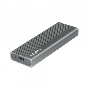 Зовнішня кишеня для накопичувача A-DATA EC680 для SSD M.2 PCIe USB3.2 Gen2 Type-C Gray (EC680-CCGY) (19013)
