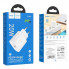 Мережевий зарядний пристрій HOCO C94A Metro single port PD20W charger set(Type-C to Type-C) White (6931474762191) (20213)