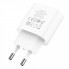Мережевий зарядний пристрій HOCO C94A Metro single port PD20W charger set(Type-C to Type-C) White (6931474762191) (20213)