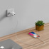 Зарядное сетевое HOCO C78A Highway 2USB 2.4A Lightning Белый (9213)