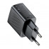 Мережевий зарядний пристрій ACEFAST A98 PD30W GaN (USB-C+USB-A) charger Black (6974316283263) (16313)