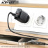 Мережевий зарядний пристрій ACEFAST A98 PD30W GaN (USB-C+USB-A) charger Black (6974316283263) (16313)