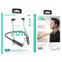 Бездротові спортивні навушники BOROFONE BE66 Motor neck-mounted BT headset Black (6941991109140) (17413)