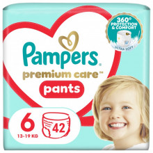 Подгузники Pampers Premium Care Pants Размер 6 (15+ кг) 42 шт (8001841325545) (21413)