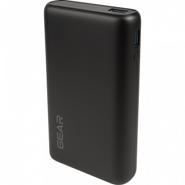 Батарея универсальная GEAR 30000mAh, PD/100W, black (DL302C) (21613)