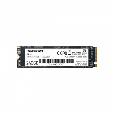Накопитель SSD M.2 2280 240GB Patriot (P310P240GM28) (15713)