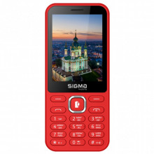 Мобильный телефон Sigma X-style 31 Power Type-C Red (4827798855058) (16713)