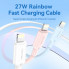 Кабель Vention USB 2.0 Type-C Male to Lightning Male 3A Cable 2M Black PVC Type (LAKBH) (14813)