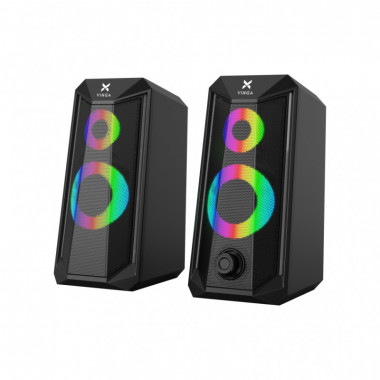 Акустическая система Vinga SP-200 LED USB Black (16813)