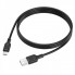 Кабель BOROFONE BX113 Lenny silicone charging data cable Micro(L=1M) Black (6941991115417) (14913)