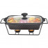 Марміт Kamille Golden Heat керамічна форма 1.1л 30.5х17.5х10.5см з підставкою та підігрівом (1913)