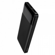 Зовнішній акумулятор HOCO J72 Easy travel power bank(10000mAh) Black (6931474738370) (19913)