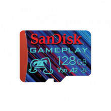 Карта пам'яті microSDXC (UHS-1 U3) SanDisk GamePlay A2 128Gb class 10 V30 (R190MB/s,W90MB/s) (SDSQXAA-128G-GN6XN) (19023)