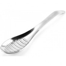 Тертка дрібна для часнику, імбиру та сиру Empire "Spoon" 18.5см, нержавіюча сталь (3123)