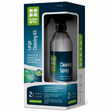 Спрей для очистки ColorWay Cleaning Kit, Large, OLED/LED/LCD/TFT, 550ml, microfibre*2 (CW-5500) (7323)