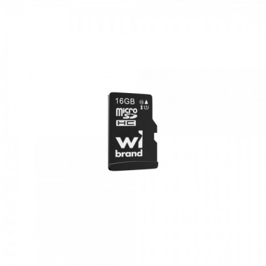 Карта пам'яті microSDHC (UHS-1) Wibrand 16Gb class 10 (WICDHU1/16GB) (423)