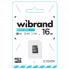 Карта пам'яті microSDHC (UHS-1) Wibrand 16Gb class 10 (WICDHU1/16GB) (423)