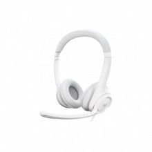 Наушники Logitech H390 USB White (981-001286) (16623)