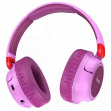 Бездротові накладні навушники HOCO W43 Adventure BT headphones Purple (6931474794659) (8623)