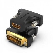 Адаптер Vention HDMI Female to DVI (24+1) Male Adapter Black (AILB0) (AILB0) (14723)