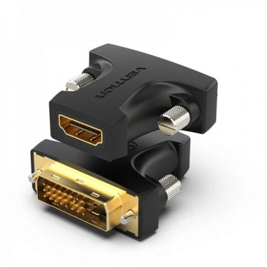 Адаптер Vention HDMI Female to DVI (24+1) Male Adapter Black (AILB0) (AILB0) (14723)